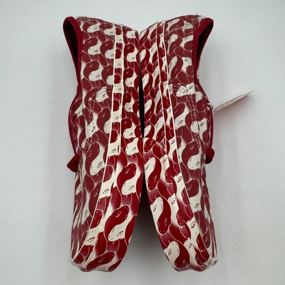 Vans Opening Ceremony Red White Snake Checker Sneakers Womens Size 8 - Picture 6 of 9